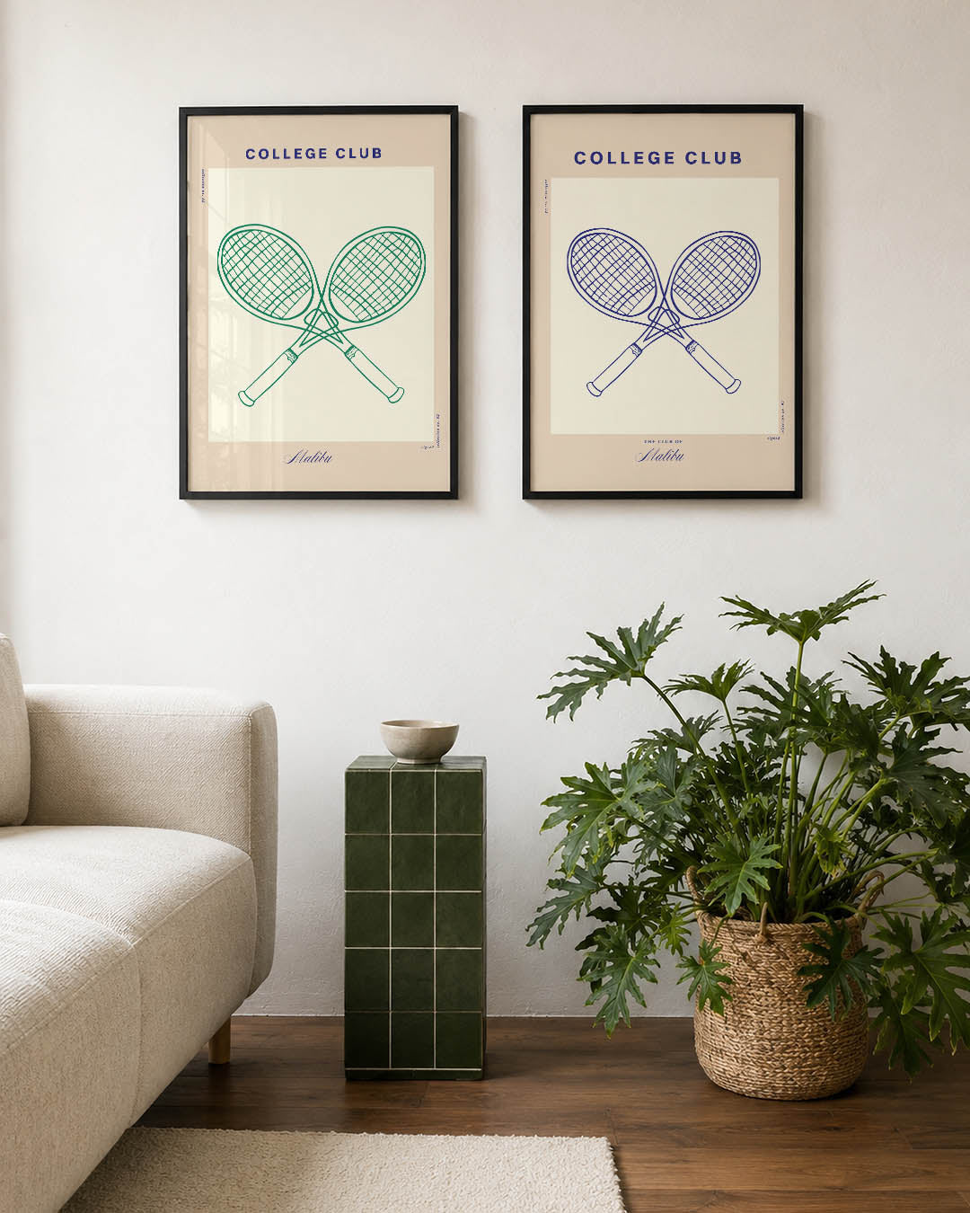 Tennisvormen Posterset