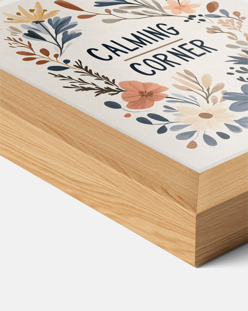 Calming Corner Bloemenposter-WallArtistic