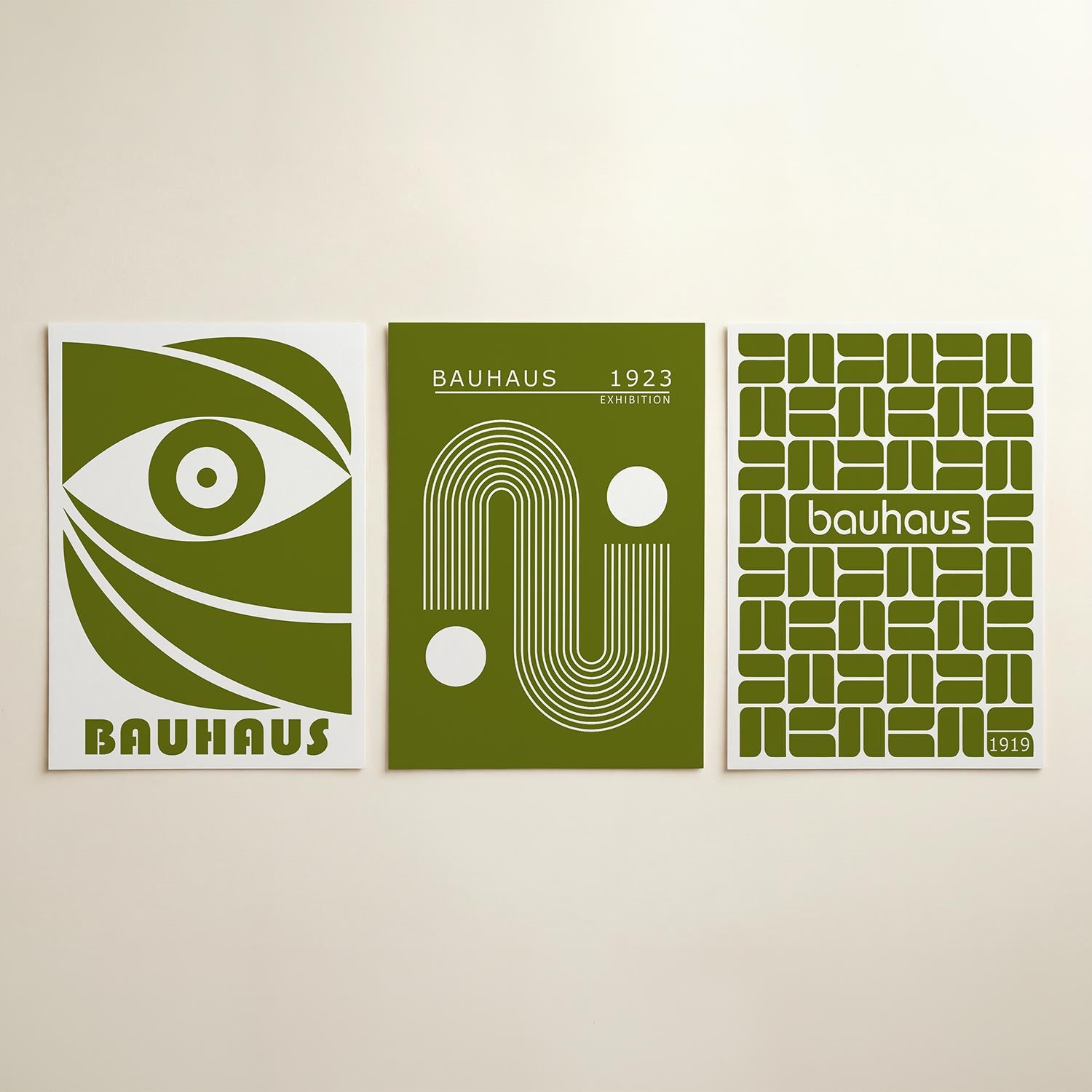 Oog en lijnen Posterset