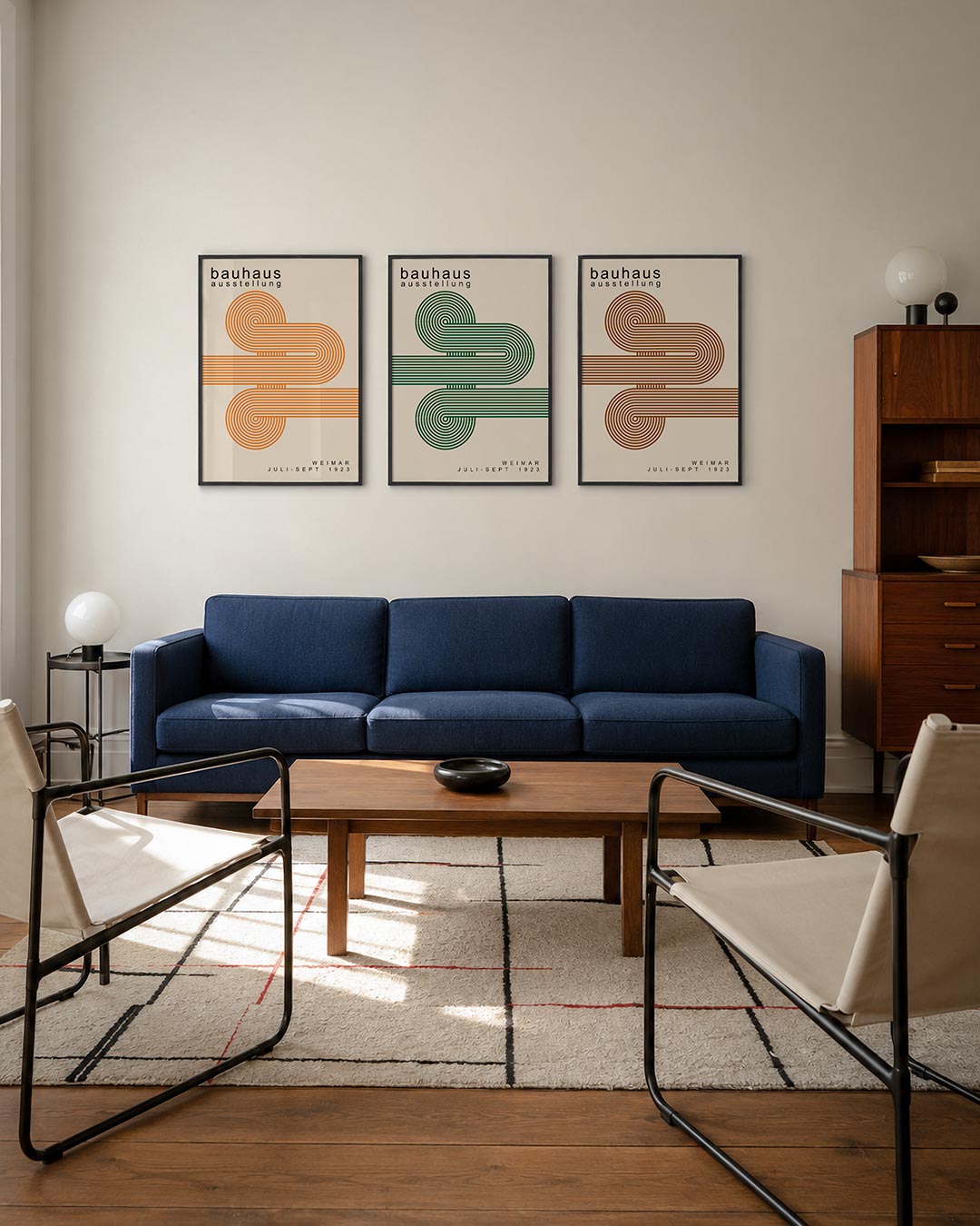 Lijnenspel en vormen Posterset