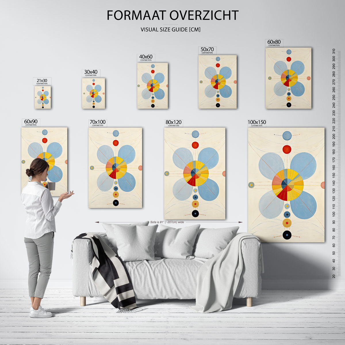 Geometrische vormen Poster