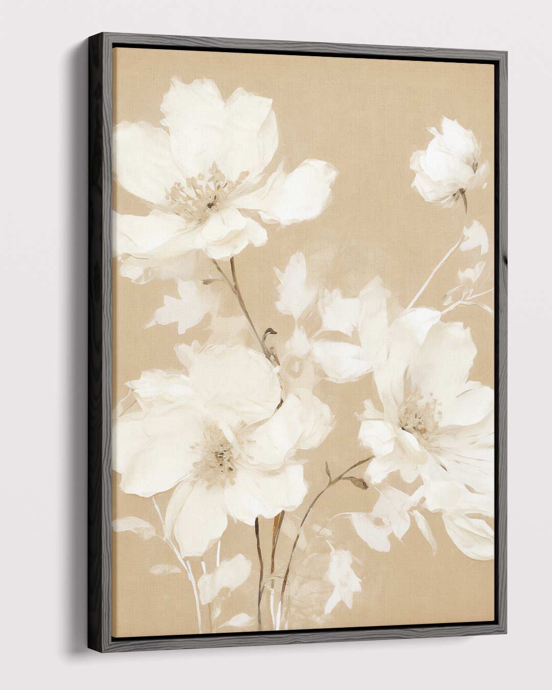 Elegante Bloemenpracht Kunstwerk-canvas-dibond-plexiglas-wanddecoratie-WallArtistic