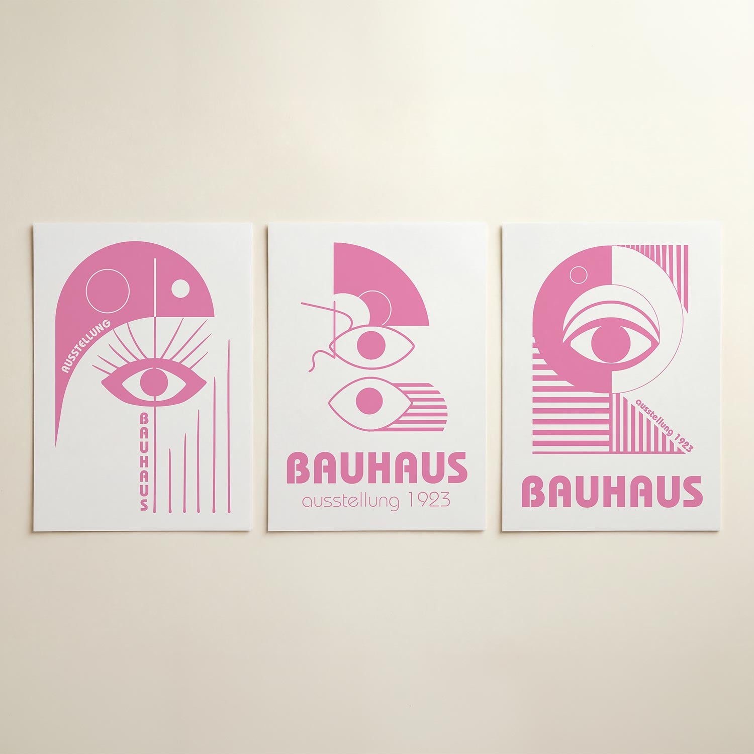 Oog en lijnen Posterset