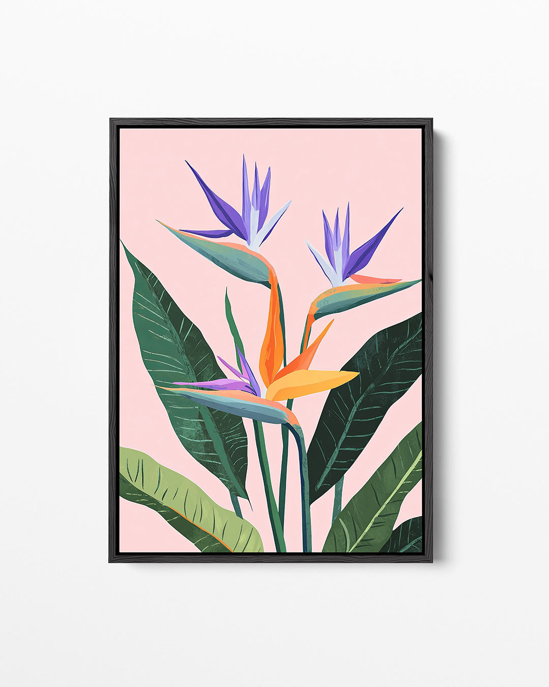 Tropische bloemenpracht Kunstwerk