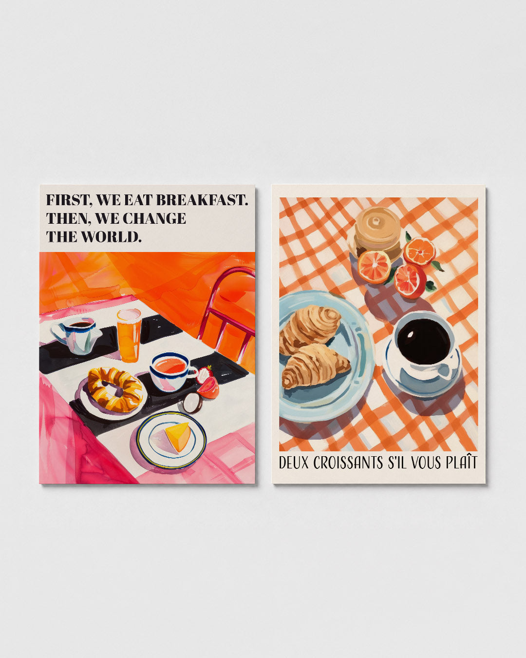 Ontbijt en inspiratie Posterset