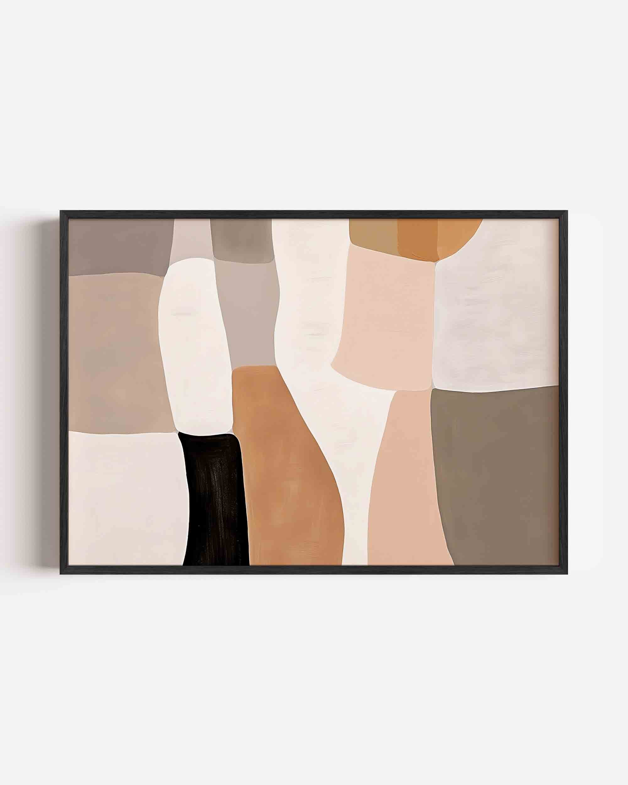 Abstracte vormen Poster