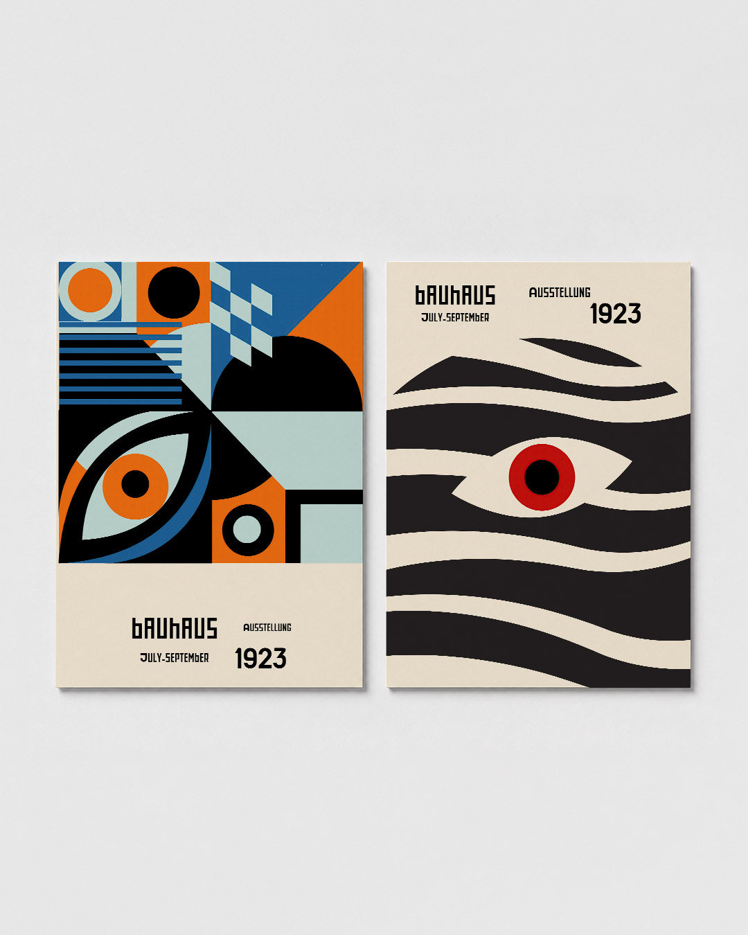Vormen en vlakkenspel Posterset