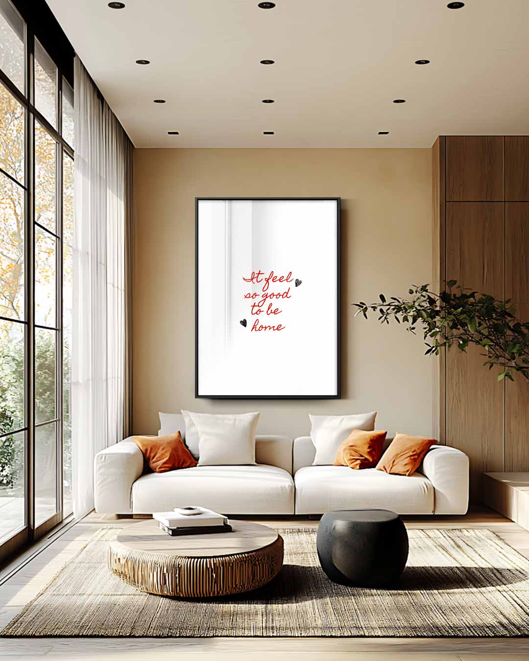 Welkom Thuis Wanddecoratie Kunstwerk-canvas-dibond-plexiglas-wanddecoratie-WallArtistic