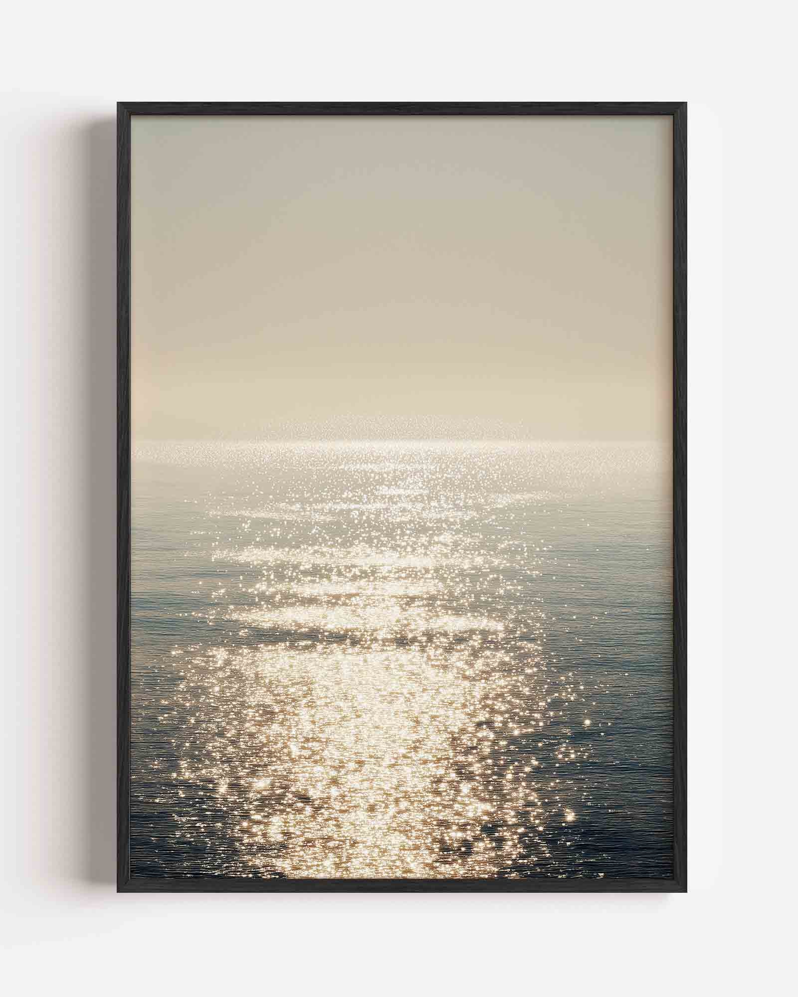 Zonlicht op water Poster