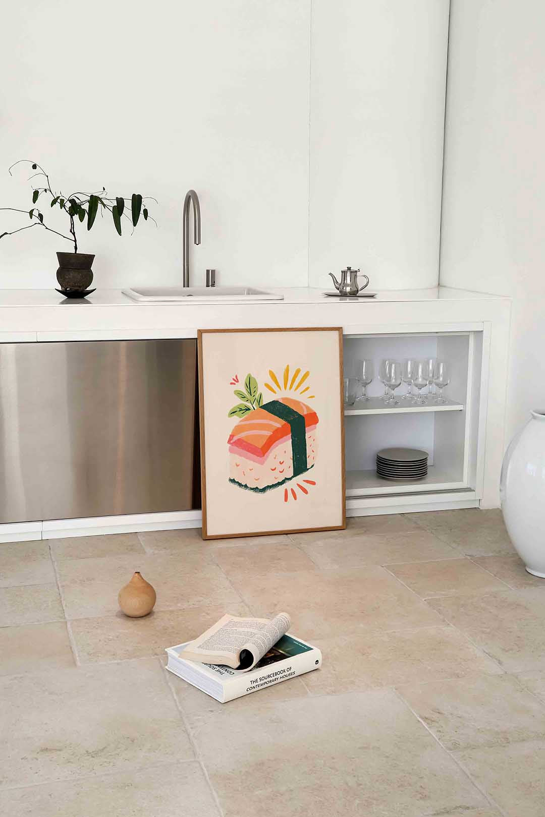 Sushi illustratie Poster