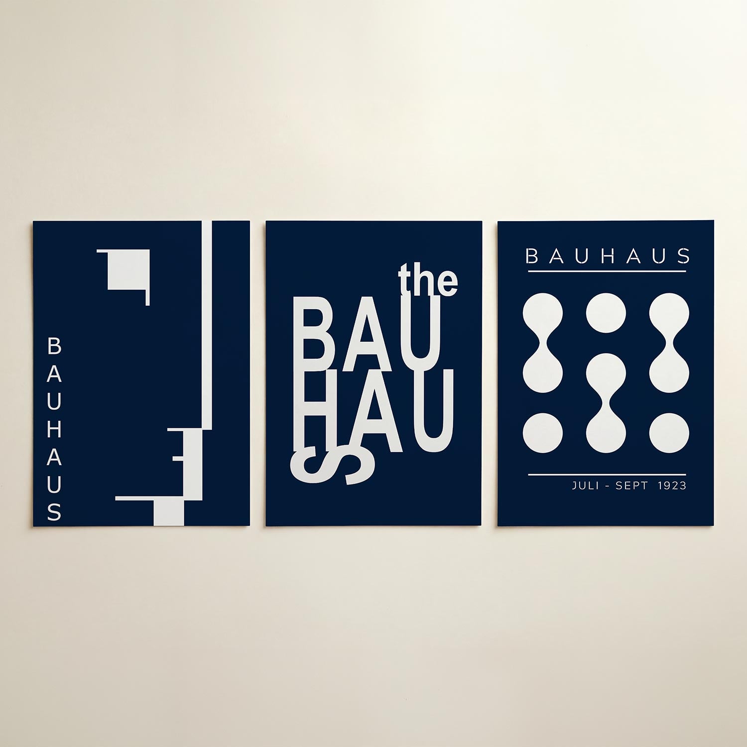 Lijnen en vlakken Posterset