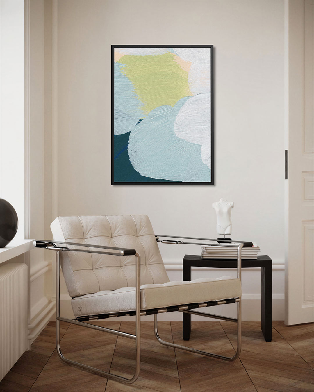 Kleurrijke vormen Kunstwerk