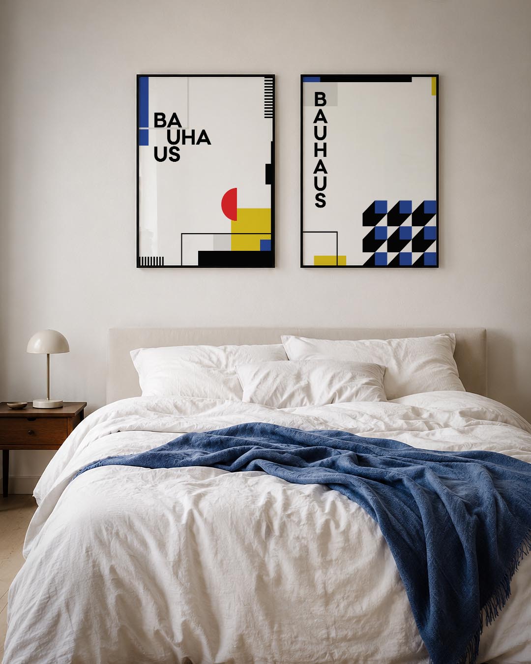 Vormen en kleurvlakken Posterset