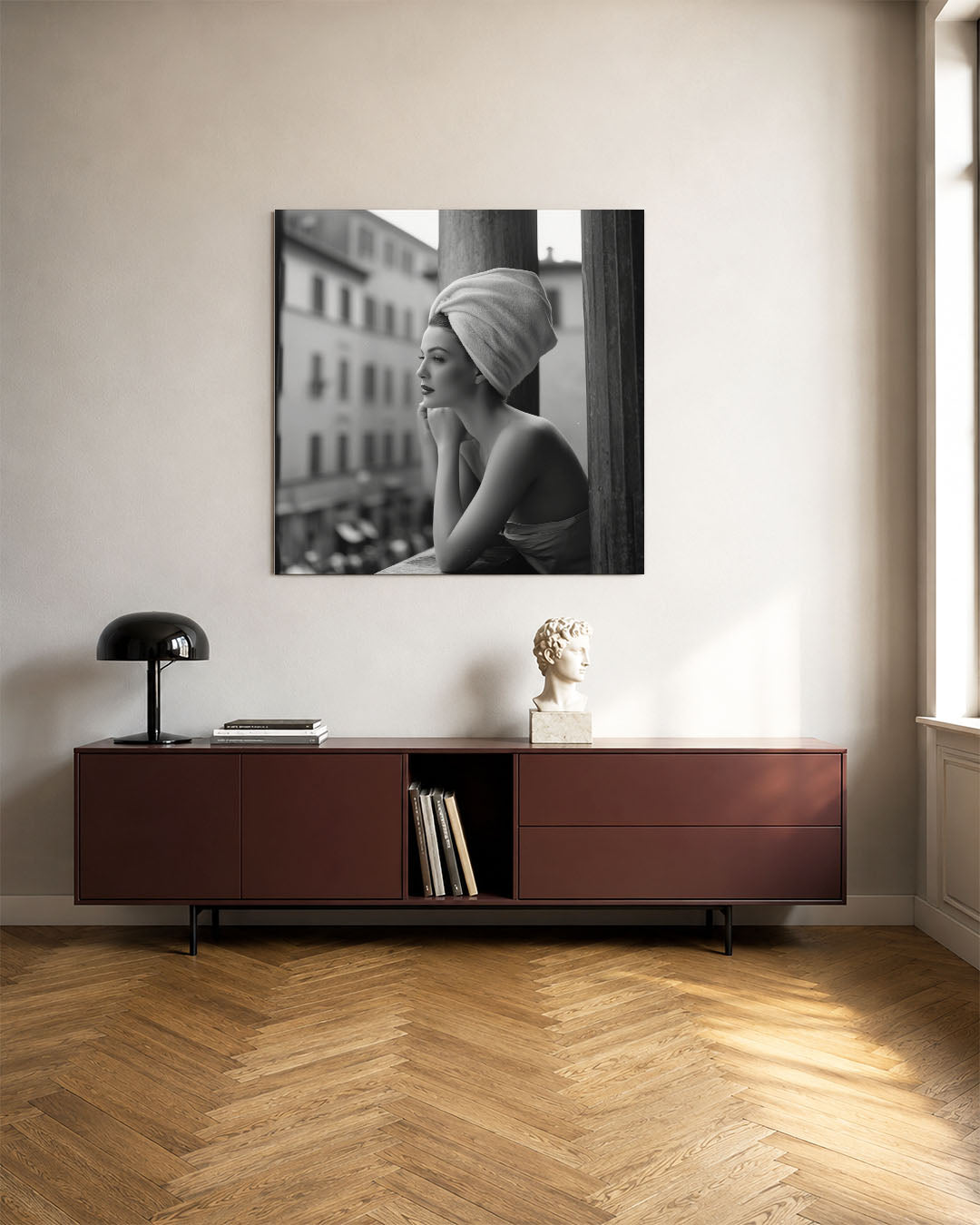 Elegante reflectie Kunstwerk