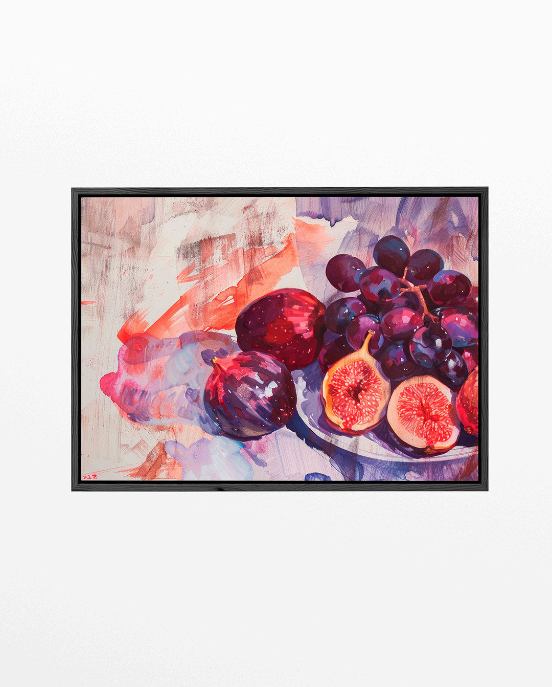 Fruit en kleuren Kunstwerk