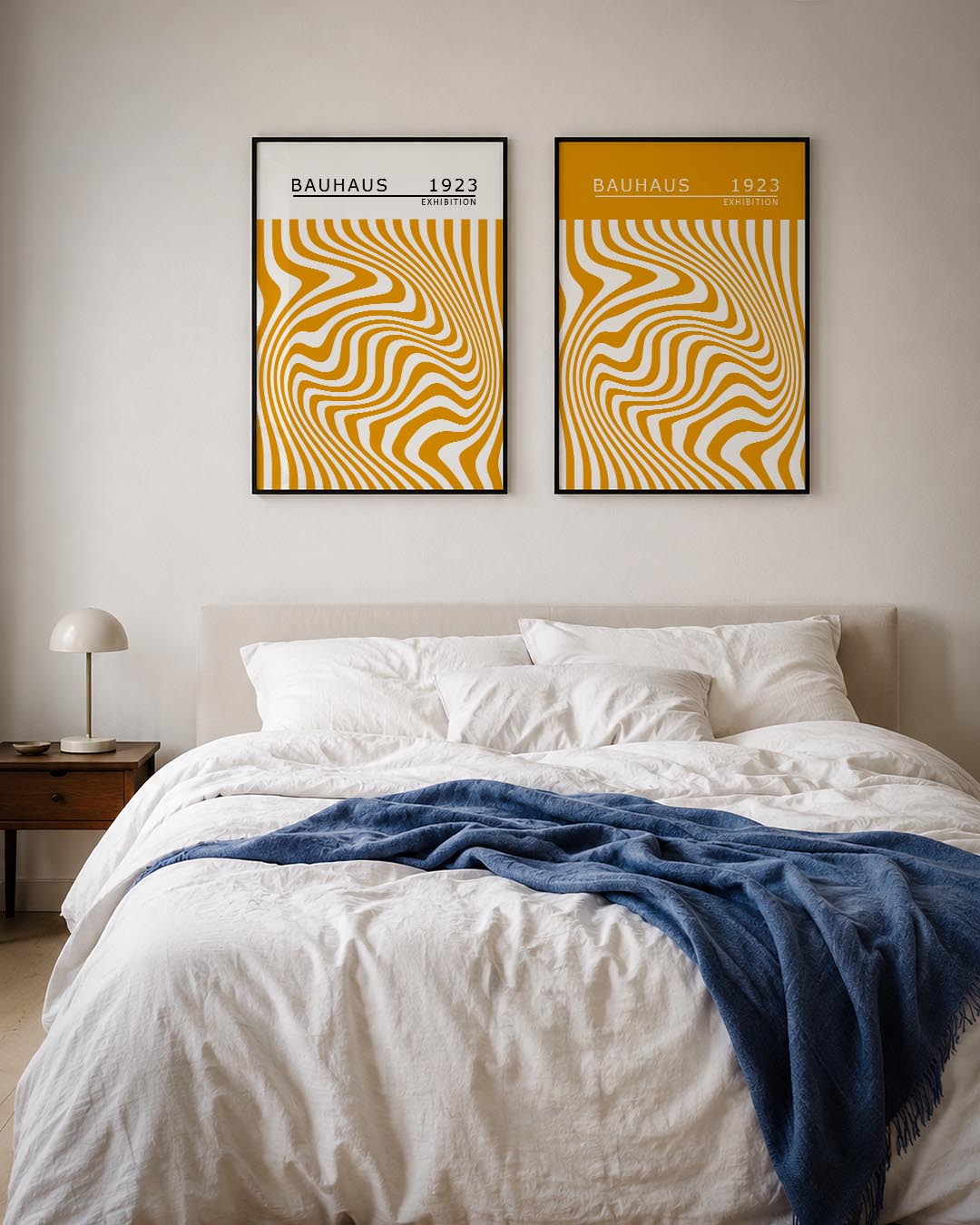 Golvend lijnenspel Posterset