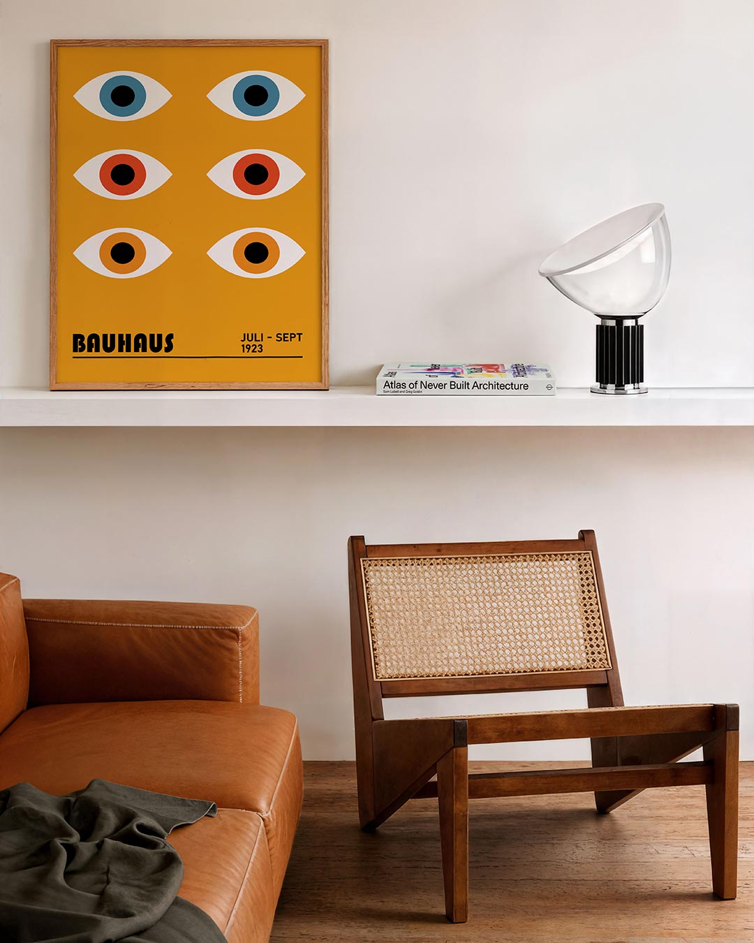 Oogvormen en kleur Poster