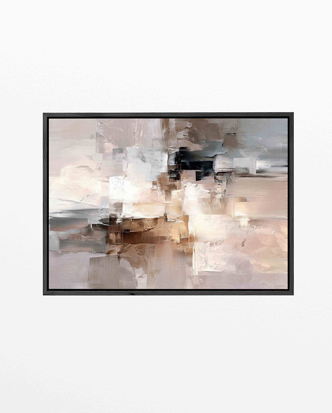 Gelaagde compositie Kunstwerk