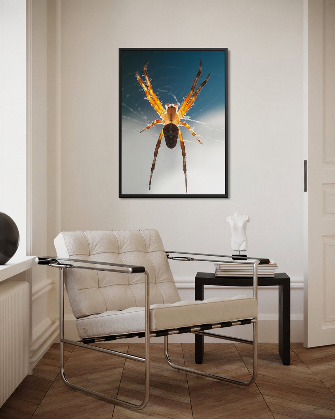 Spin in web Kunstwerk