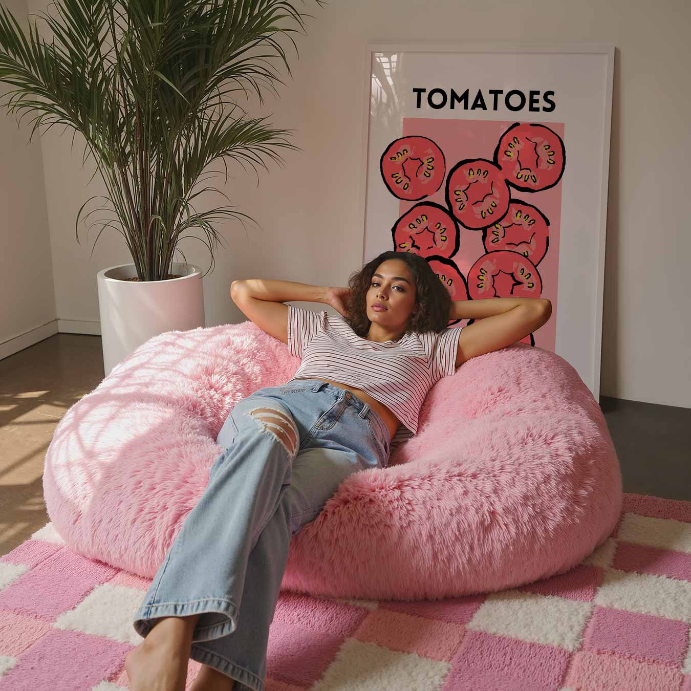 Frisse Tomaten Kunstposter-WallArtistic
