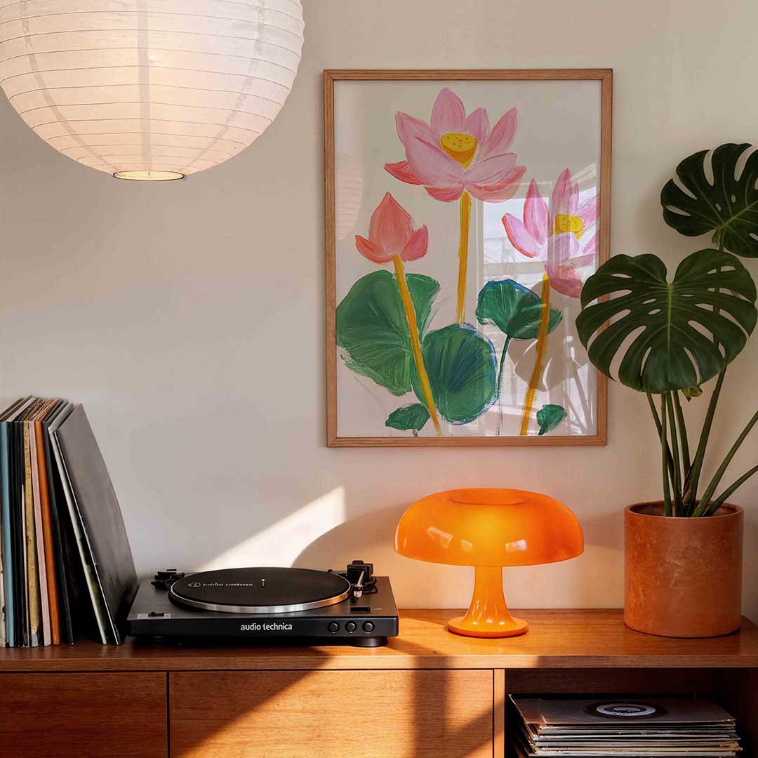 Lotusbloemen Poster