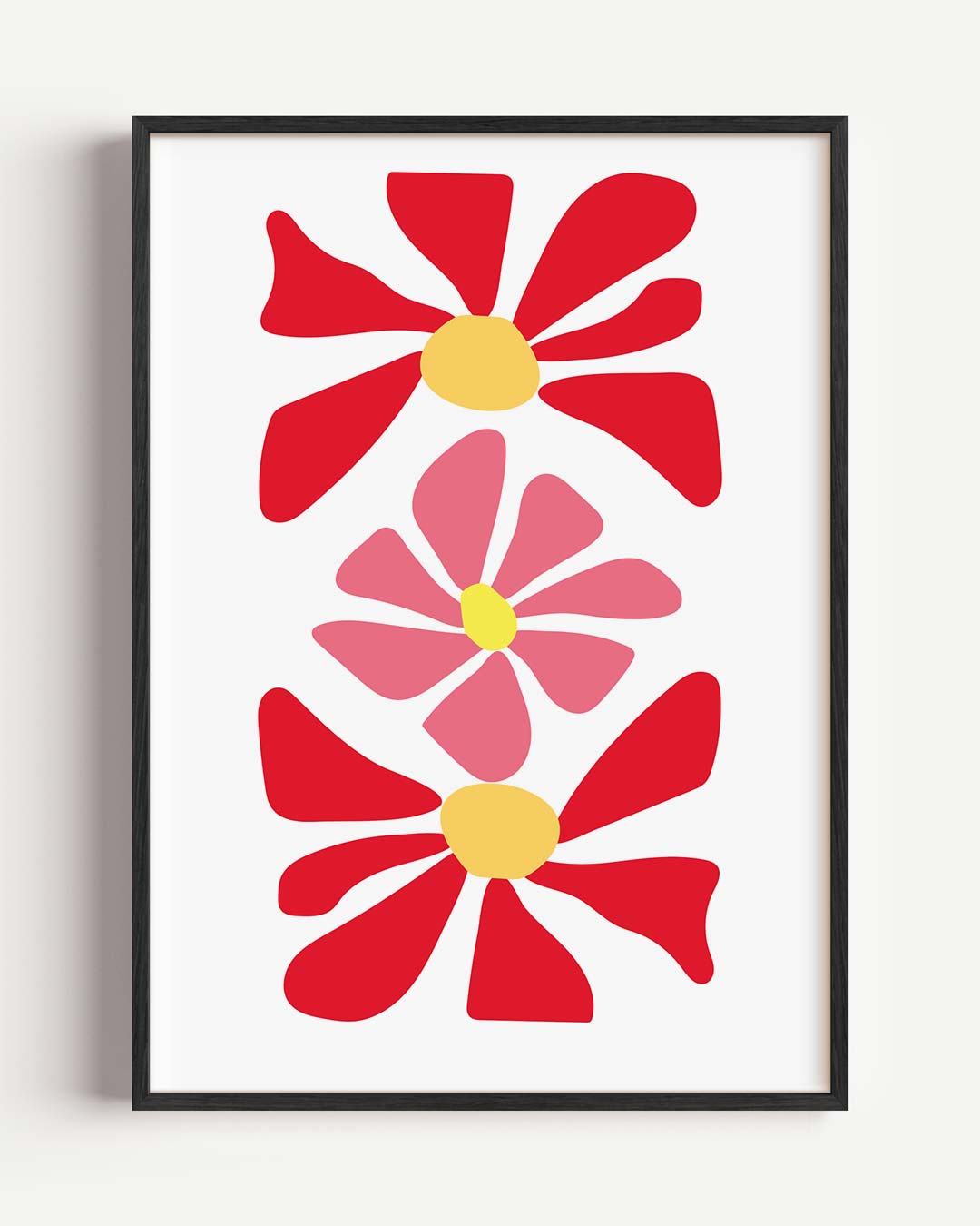 Bloemenvlucht Poster-WallArtistic