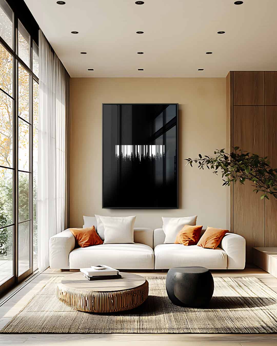 Abstract kunstwerk Kunstwerk-canvas-dibond-plexiglas-wanddecoratie-WallArtistic