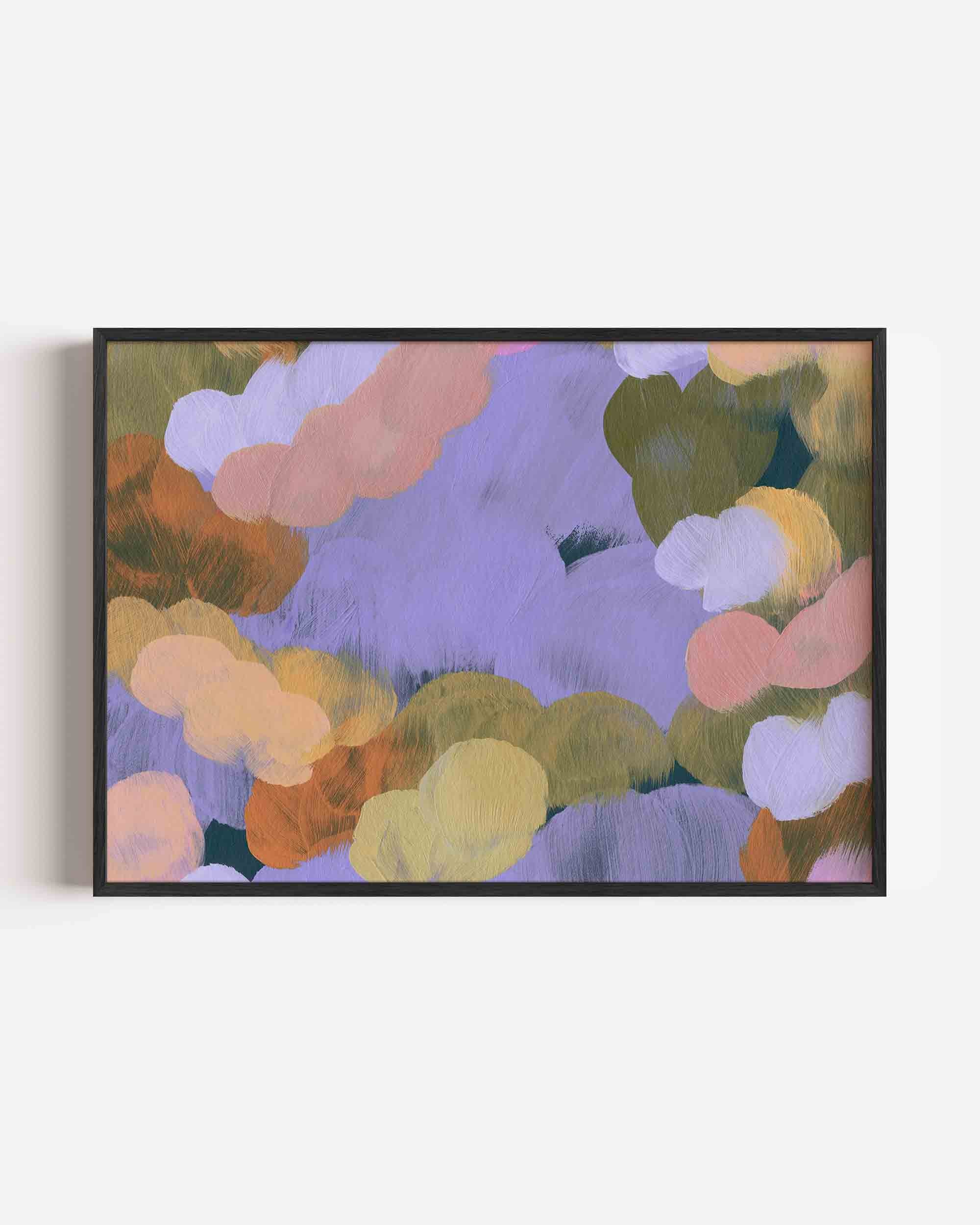 Abstracte wolken Poster