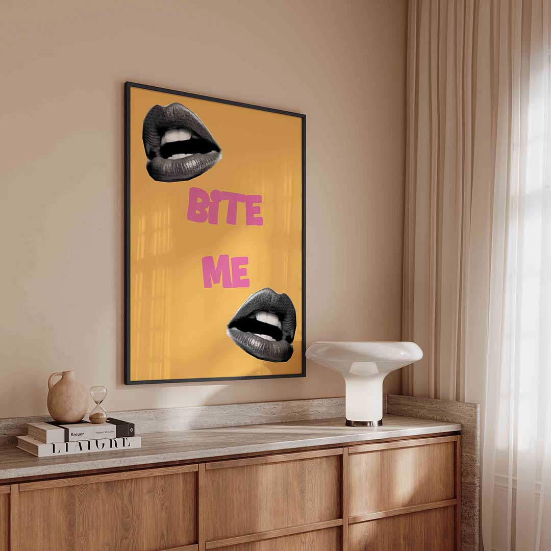 Bijt me Poster
