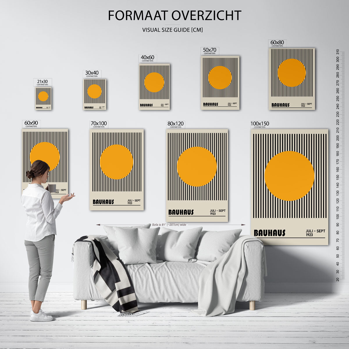 Vorm en lijnen Poster