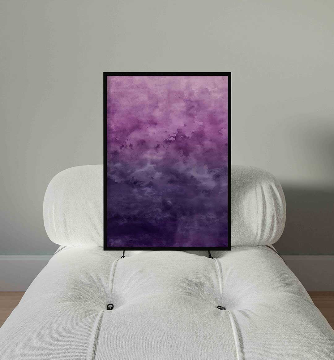 Paarse textuur Poster