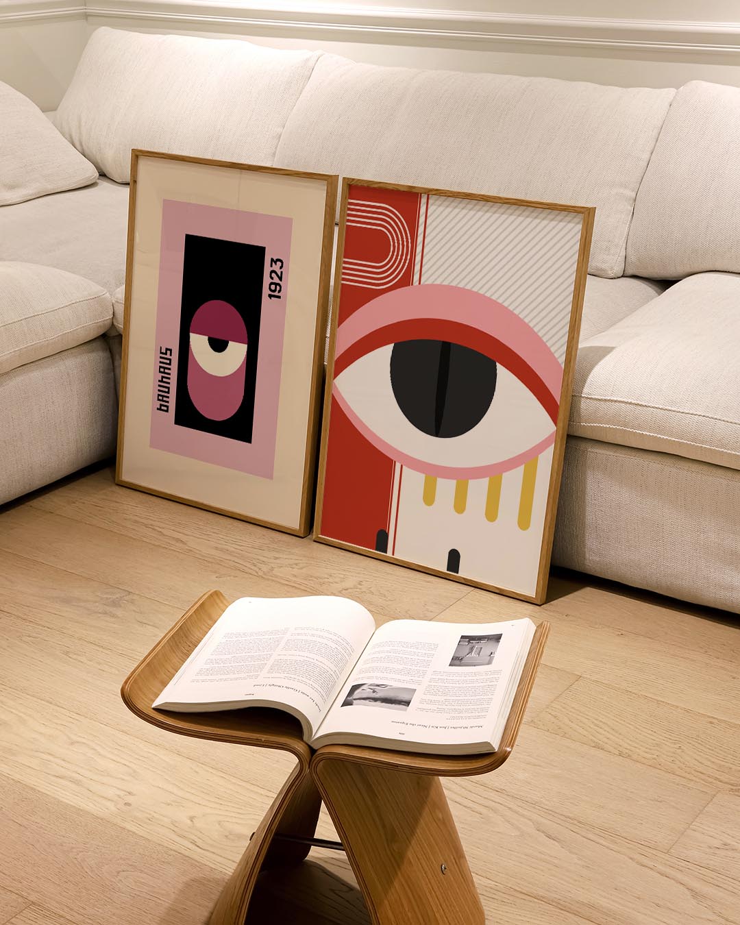 Oog en lijnen Posterset
