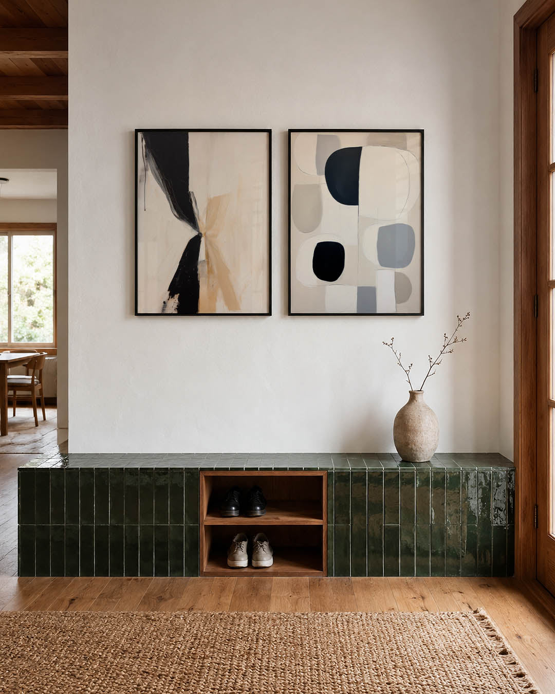 Dynamisch lijnenspel Posterset