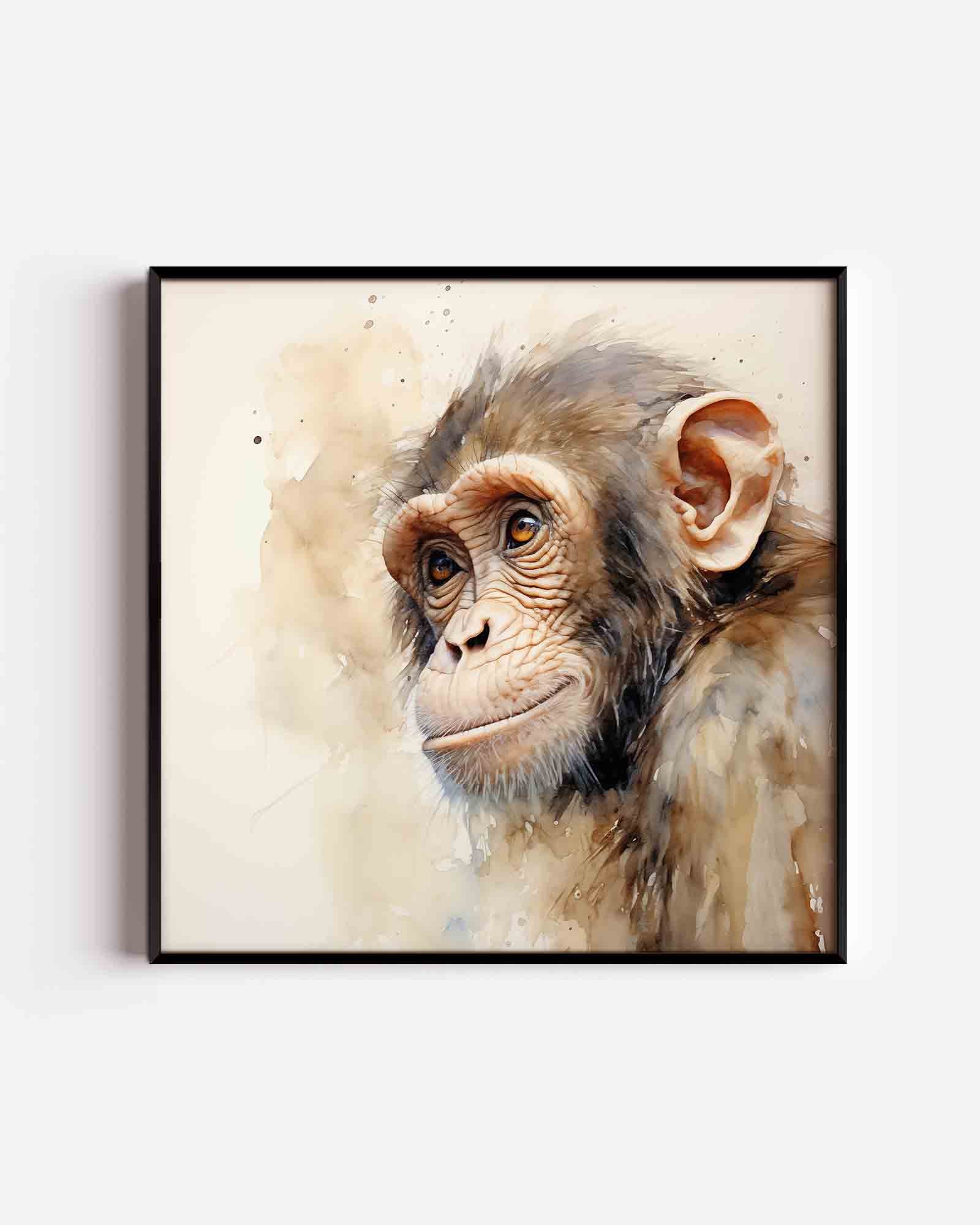 Aap portret Poster