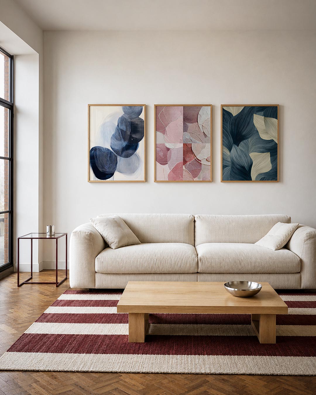 Lijnenspel en vormen Posterset
