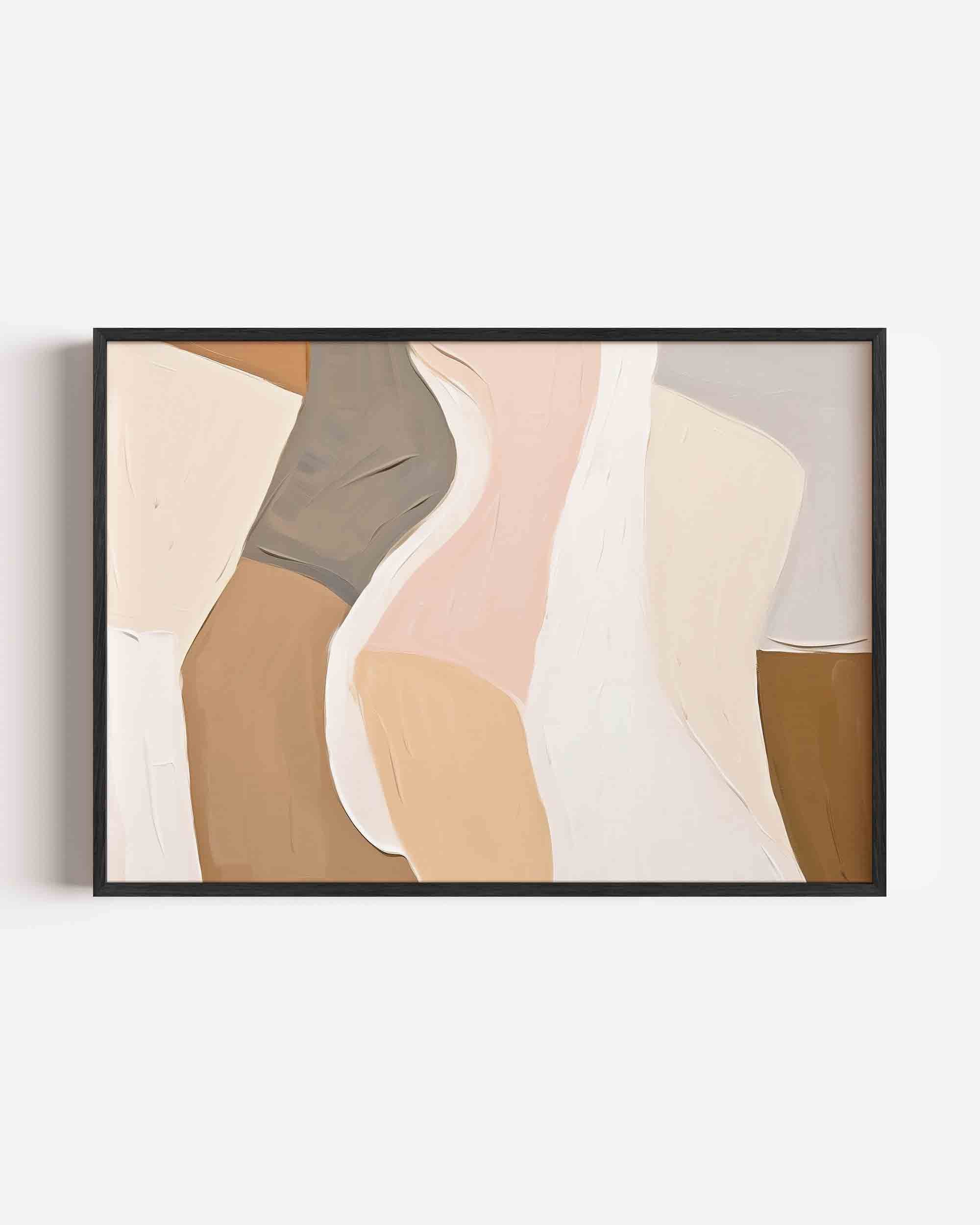 Abstracte vormen Poster