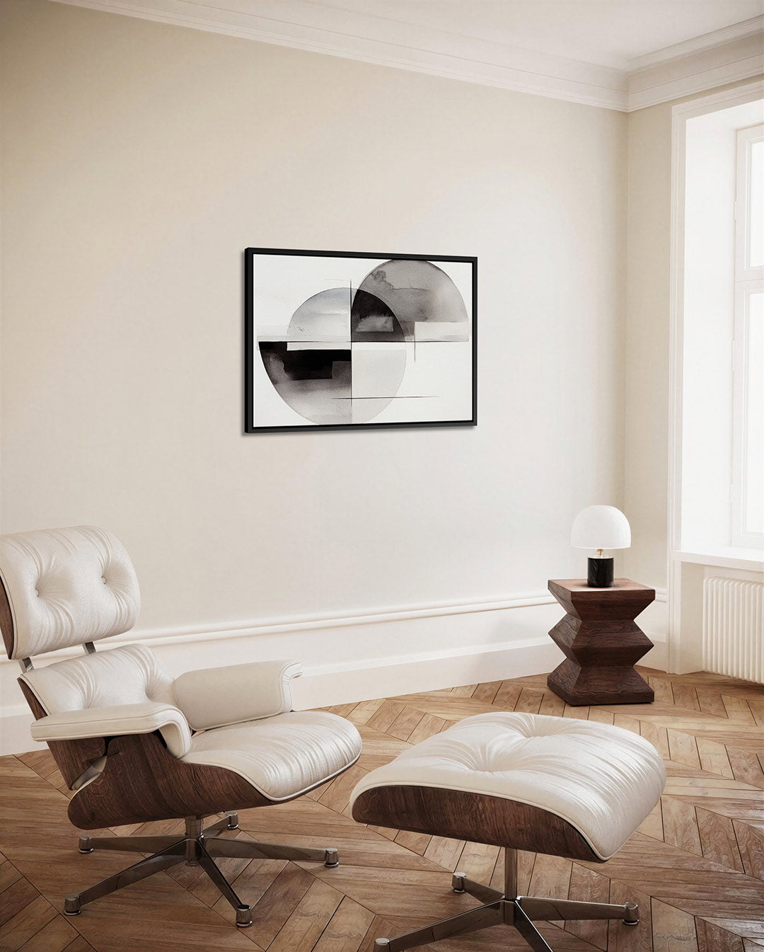 Geometrische vormen Kunstwerk