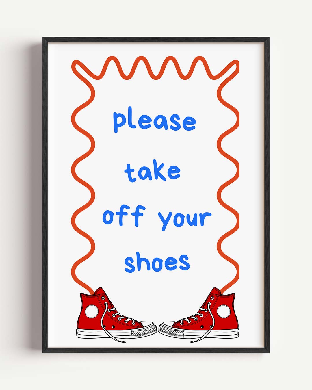 Gezellige Schoenen Uit Poster-WallArtistic