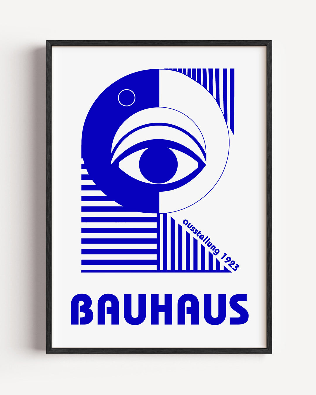 Oog en lijnen Poster