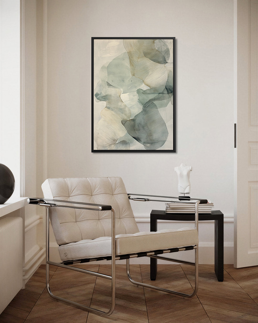 Organische lijnvormen Kunstwerk