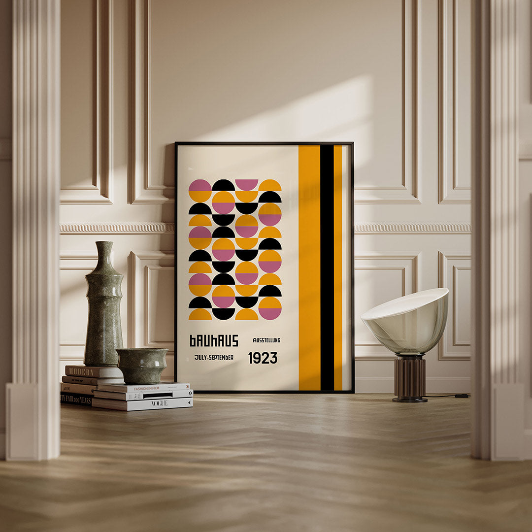 Vormritme en kleur Poster