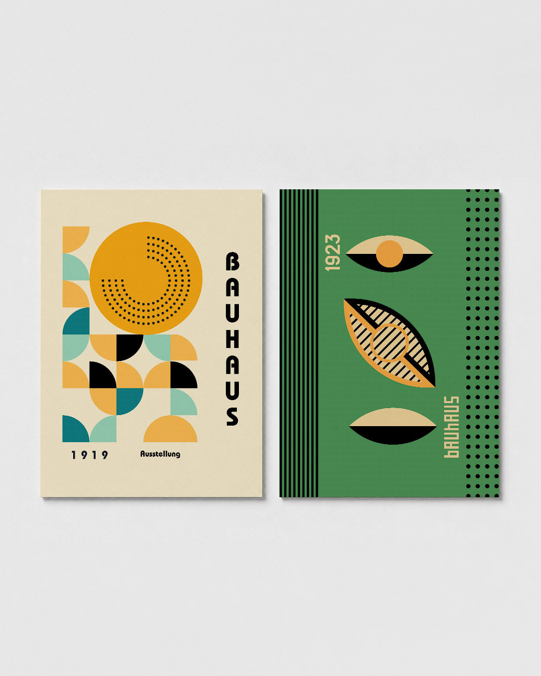 Vormen en kleurvlakken Posterset