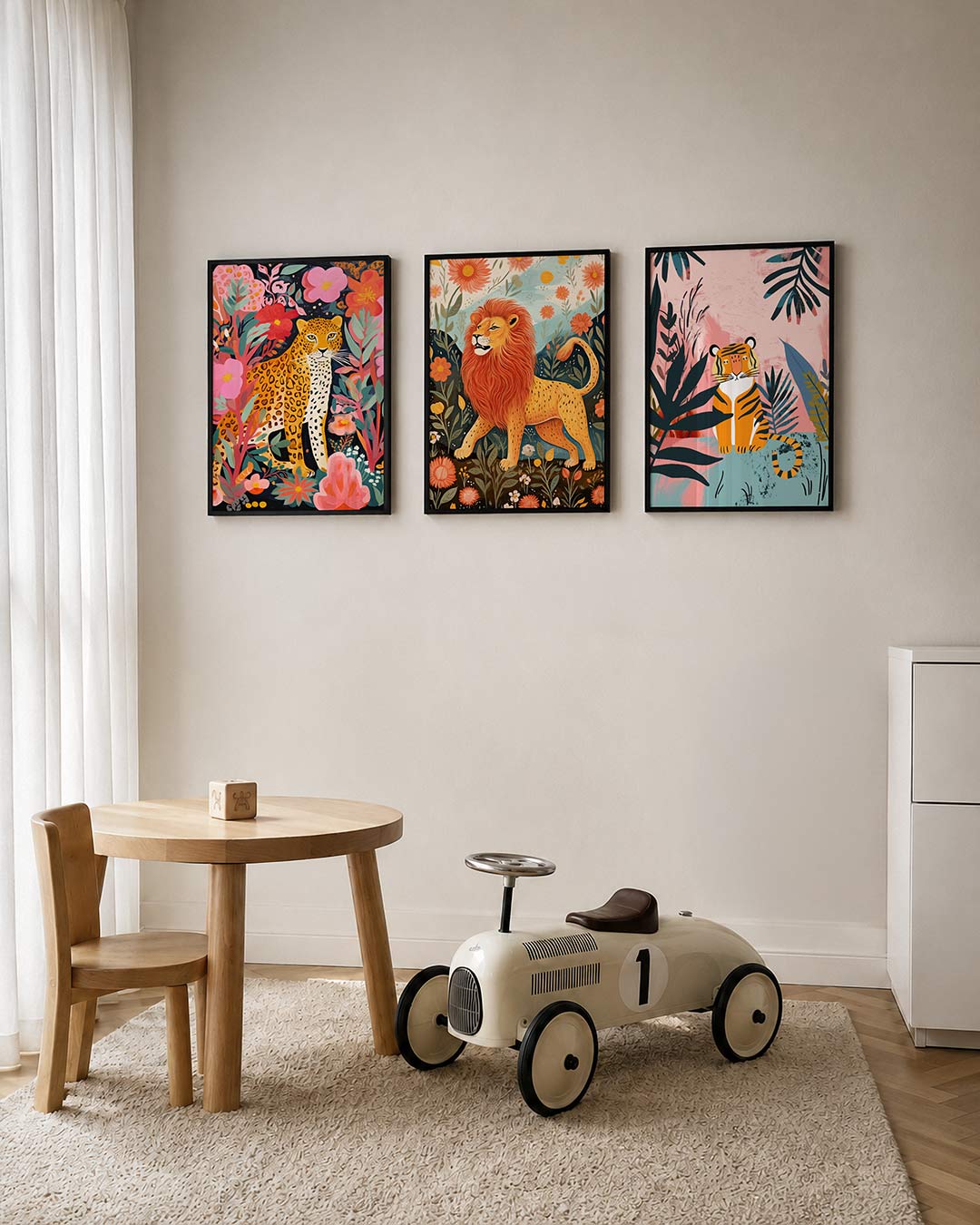 Vormen en kleuren Posterset