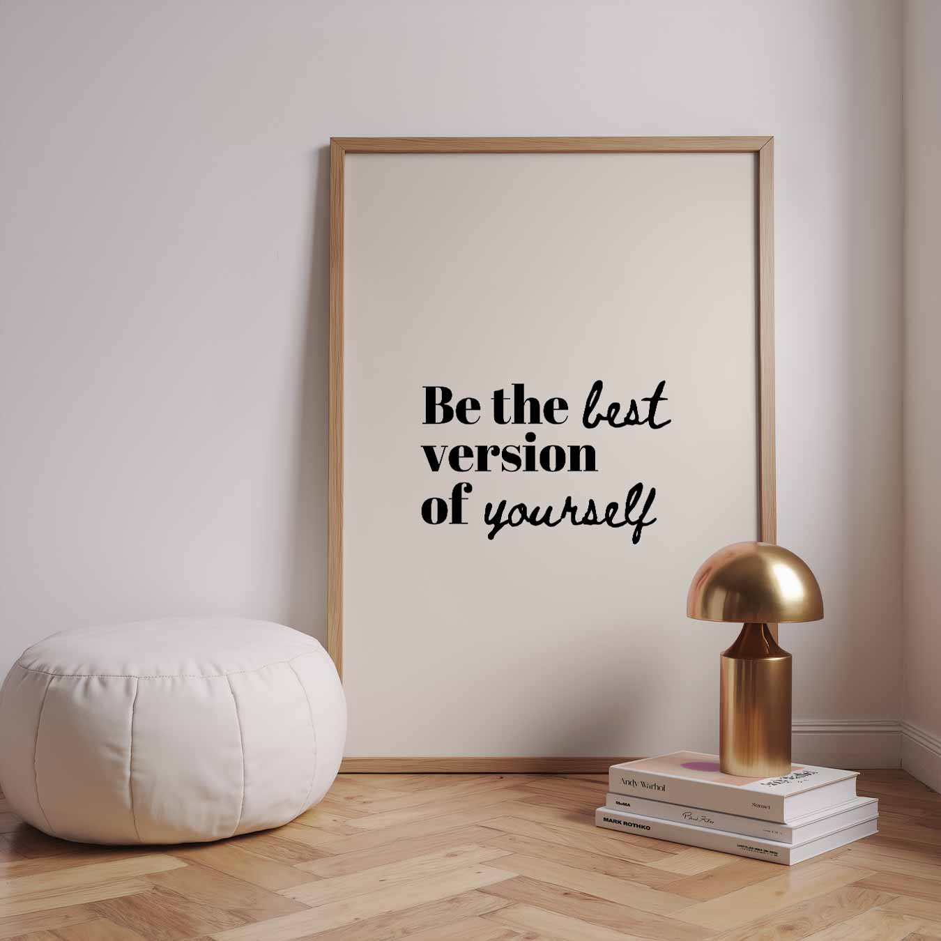 Motiverende Quote Poster-WallArtistic