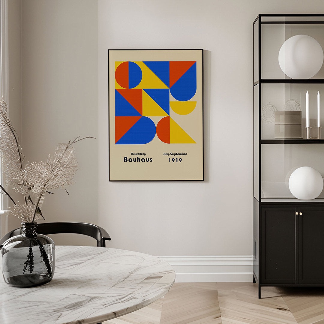 Vorm en kleur Poster
