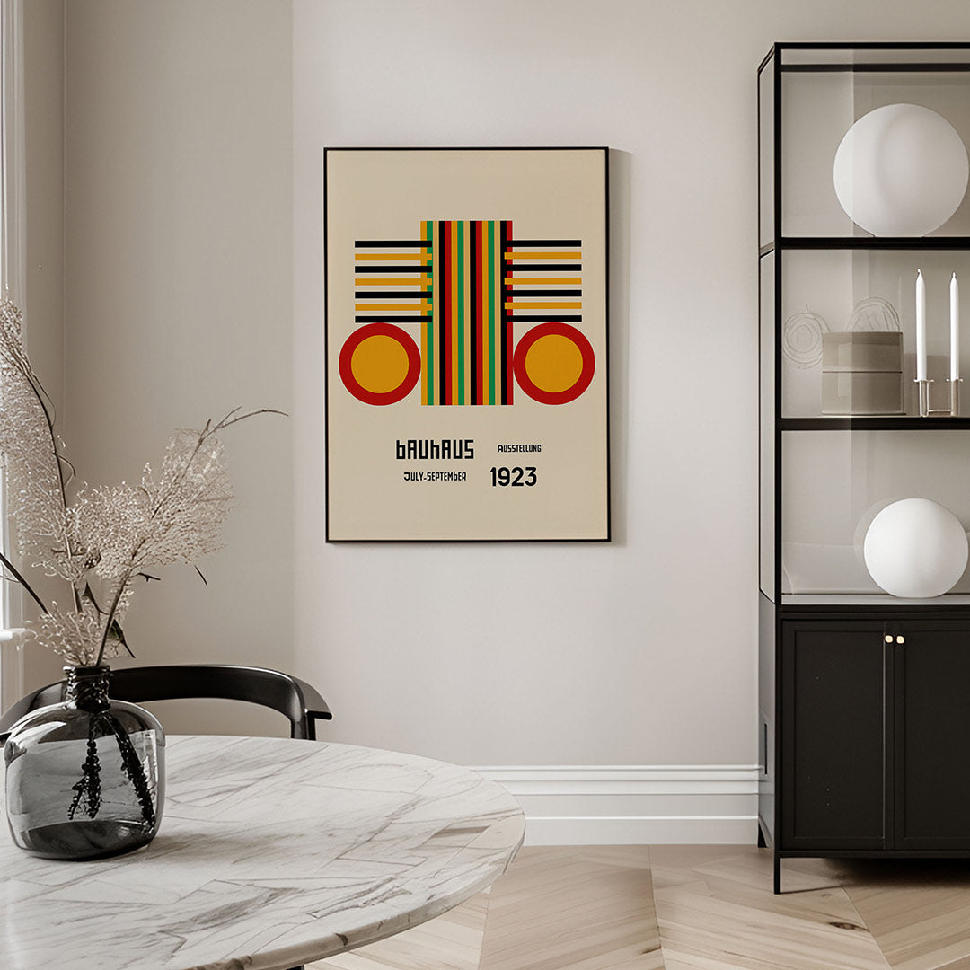 Vorm en kleur Poster