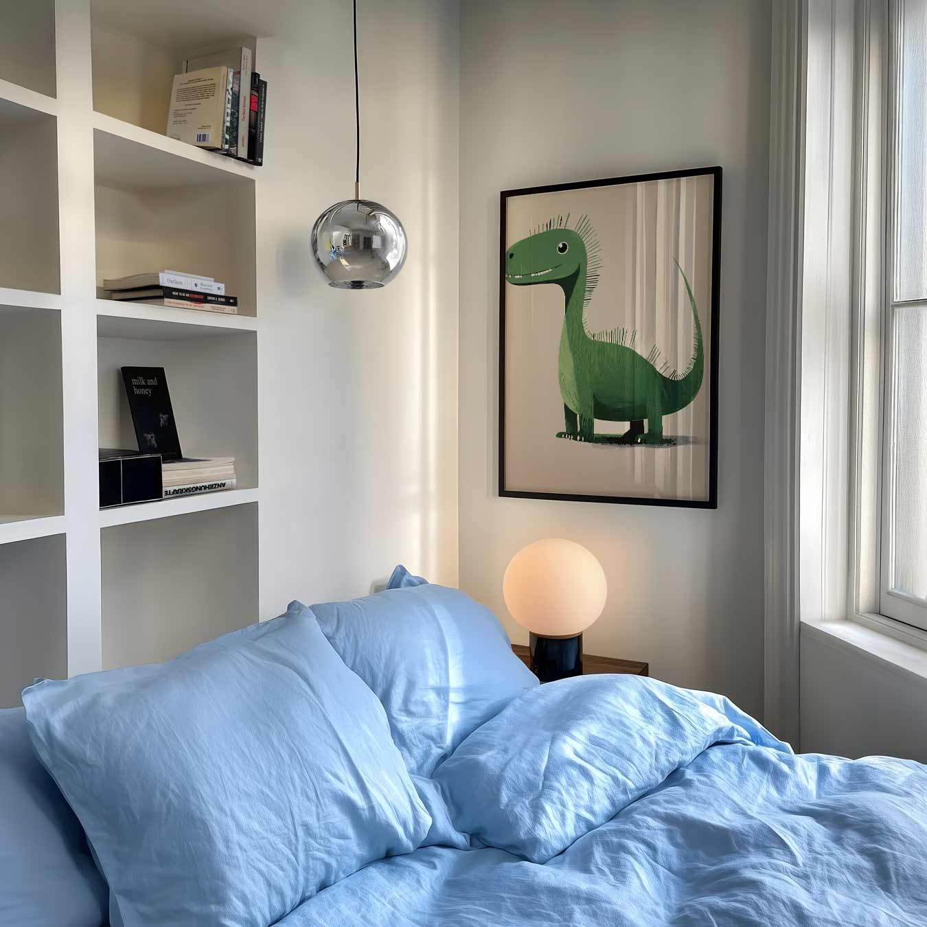 Dino Vriendje Poster-WallArtistic
