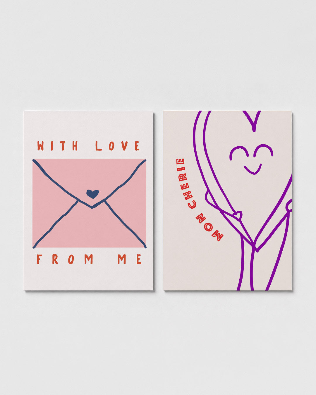 Liefdevolle brief Posterset