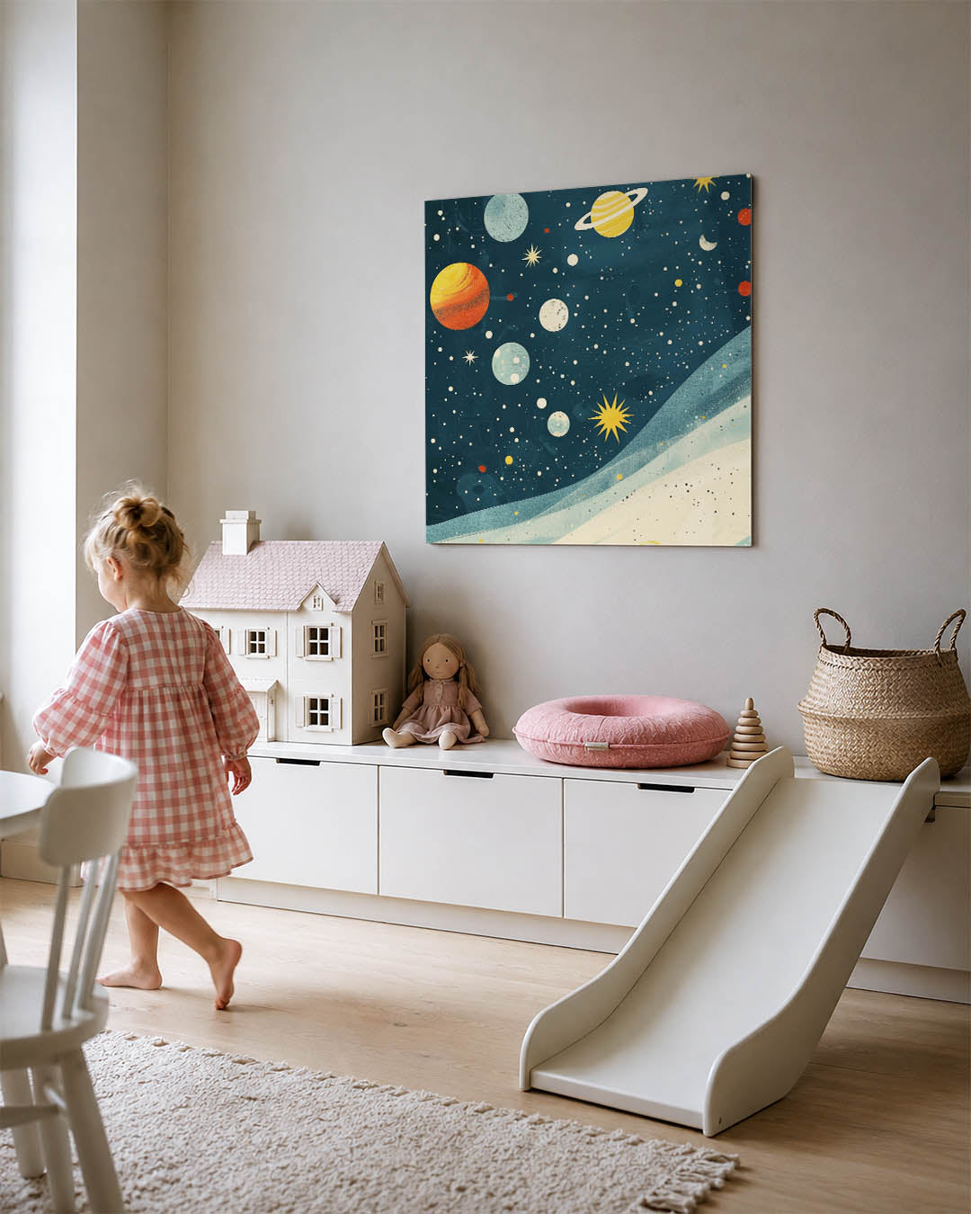 Kosmische vormen Kunstwerk