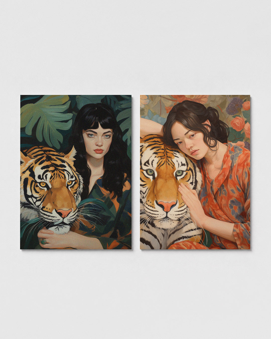 Dier en mens harmonie Posterset